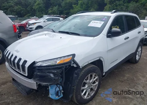 2016 Jeep Cherokee Sport z USA, uszkodzony, nr VIN 1C4PJMAS5GW219773